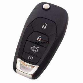 For Chevrolet 4 button flip remote key blank