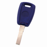 For Fiat Fir 114 and Punto 188 1 Button remote key with 434mhz in blue color, programmed by Zedfull with SIP22 blade