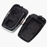 For Toyota 3+1 button remote key blank with blade, the blade switch on the back-shell-part