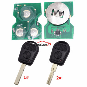 For BMW 3 button remote key with 2 track blade and 4 track blade you can choose ID44 PCF7935 Chip 315mhz