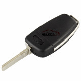 For Audi A4 3 button flip remote key with 433Mhz with ID48 Chip
