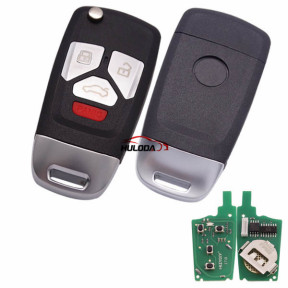For Audi Style 3+1 button remote key  B26-3+1 For KD300,KD900,URG200,mini KD and KD-X2 generate new keys ,For produce any model  remote