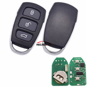 For Hyundai style 3 button remote key B20-3 For KD300,KD900,URG200,mini KD and KD-X2 generate new keys ,For produce any model  remote