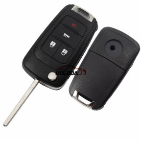 For opel 3+1 button remote key blank with panic