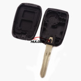 For Renault 2 button remote key blank  with  logo