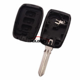For Renault 3 button remote key blank  without logo