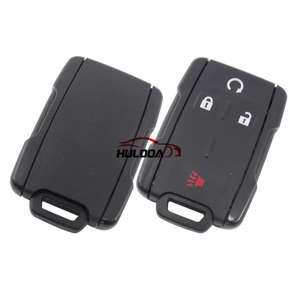 For Chevrolet black 4 button remote key shell the side part is black