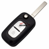 For Renault 2 button remote key with PCF7961(HITAG2) ID46 Chip 433 mhz Blade: VA2