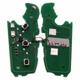 For Audi A3 TT 3 button remote key wth ID48 chip 434mhz  FCCID is 8PO837220D