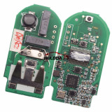 For BMW  X5 keyless 4button  remote key with PCF7 953P/HITAG/ID49 chip-434mhz FSK   FCCID:NBGIDGNG1