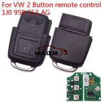 For VW 2 Button remote control 1J0 959 753 AG