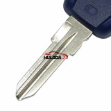 For Fiat remote key blank &1 button  in blue color (Can put TPX long chip inside) no logo