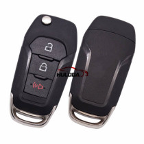 For Ford 2+1 button remote key shell  for Ford Fusion Edge Explorer 2013-2015 without logo