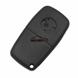 For Fiat 3 button flip remote key blank (Black Color)
