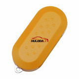 For Fiat 3 button remote key blank orange color (if you don't know how to fit and unfit, please don’t  buy)