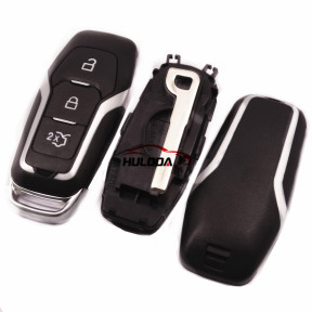 For Ford 3 button remote key shell with Hu101 blade
