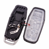 For Ford 3+1 button remote key shell with Hu101 key blade