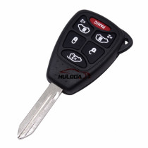 For Chrysler For Dodge For Jeep 5+1 button remote key blank
