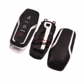 For Ford 2+1 button remote key shell with Hu101 key blade