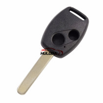 For honda 2 button remote key blank  (no chip groove place)