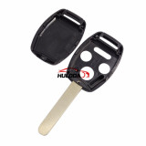 For Honda 3+1 button remote key blank  (with chip groove place)
