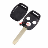 For Honda 3 button remote key blank for Honda (no chip groove place)