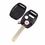 For Honda 2+1 buttons remote key blank for Honda (with chip groove place)