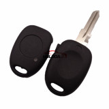 For Fiat  1 button remote  key blank blue colour