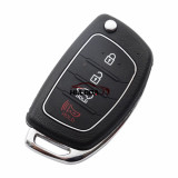 For Hyundai 3+1 button remote key blank with 5 kinds blade，please choose the blade