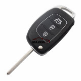 For Hyundai 3 button remote key blank with 5 kinds blade，please choose the blade