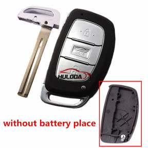 For Hyundai 3 button remote key shell without batter place with HY22 blade