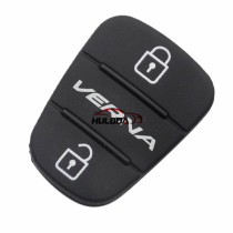 For Hyundai  Verna  3 button flip remote key pad