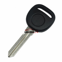 For GM transponder  key blank with  +  in the blade