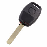 For Honda 3 button remote key blank  （with chip groove place)