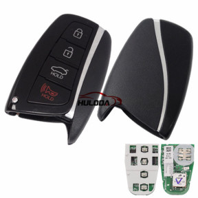 For Hyundai 3+1 button original remote key  434MHZ 4D70+dst40  Model:SEKSHG10B0B KCC:SCK-SEKSHG10B0B  CMIIT ID: 2011DJ0456