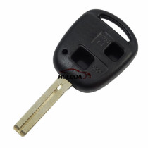 For Lexus 2 button remote key blank with TOY48 blade （(short blade-37mm) without logo