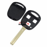 For Lexus 3 button remote key blank with TOY40 blade (long blade-46mm) without logo