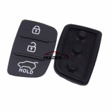 For Hyundai 3 button remote key blank with right blade
