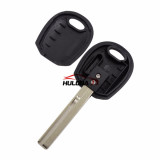 For Kia transponder key blank with Right Blade (can put TPX chip inside) No Logo