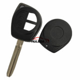 For Suzuki Swift 2 button remote key blank With  Logo