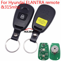 For Hyundai ELANTRA 2 button remote key &315mhz For Hyundai ELANTRA 2 button remote key &315mhz