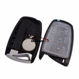 For Hyundai New Santa Fe 3 button  keyless remote key with 434mhz with 46 chip PCF7945/7953