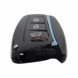 For Hyundai 3 button remote key black with blade