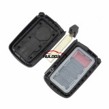 For Toyota 2 button remote key shell ,the button is square