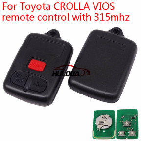 For Toyota CROLLA  VIOS remote control with 315mhz