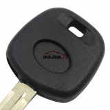 For toyota key blank  Toy43 blade,two side logo （Soft plastic handle）