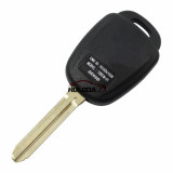For For Toyota 2 button remote key blank