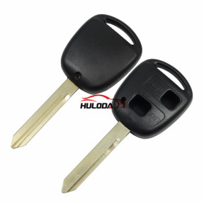 For Toyota 2 button remote key blank with TOY47 blade  without logo
