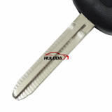For Toyota 2 button remote key blank with TOY43 blade  without logo