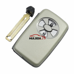 For Toyota 2 button remote key shell with key blade
